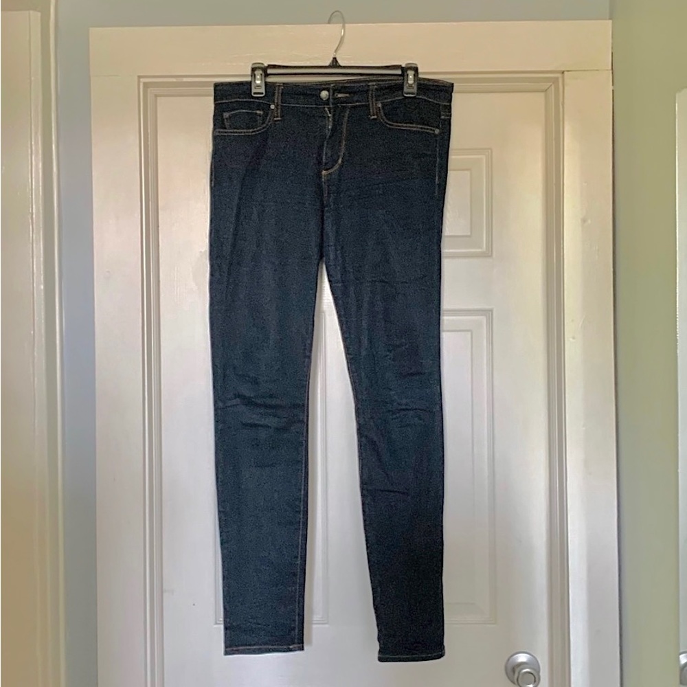 Joe’s “The Skinny” Jeans in Super Dark Blue Wash (30)